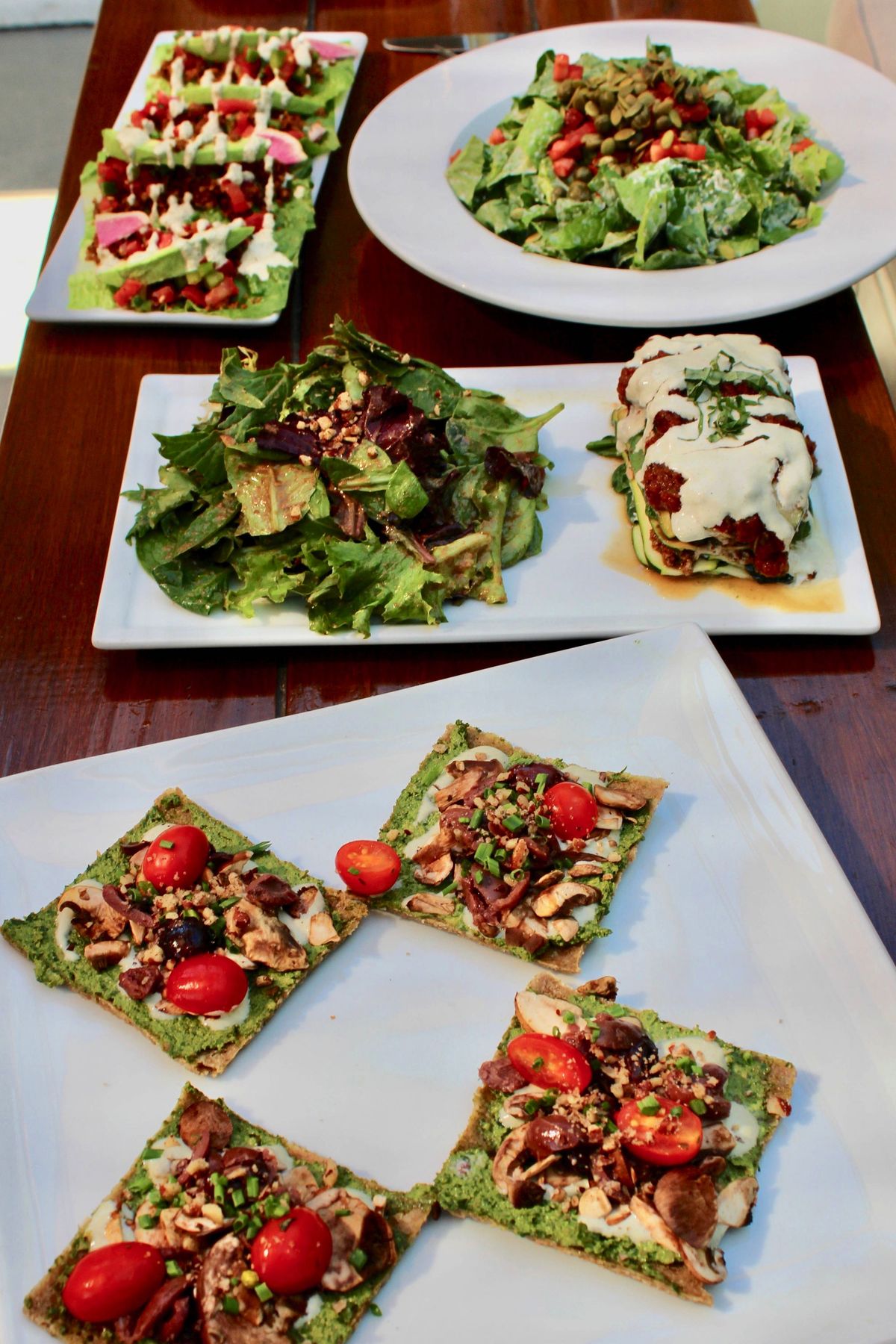 Fresh raw vegetables